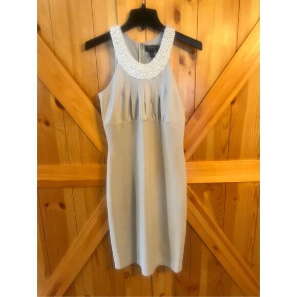 Dress Barn Collection Dress Beaded Neckline Size 6 Nwt (4158) - Picture 1 of 3